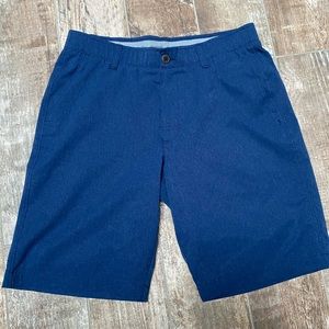 NWOT Under Armour Golf or Casual Blue Shorts / 34